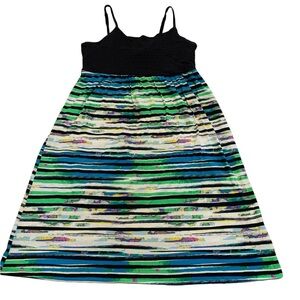 💜 Kandy Kiss Striped Maxi Sundress - XL